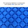 Egg Groove Shaped Outdoor Sleeping Mat With Pillow Folding Sleeping Mat Camping