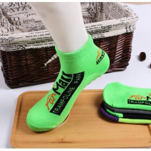 China Customized Size Unitix Trampoline Grip Socks High Temperature Non Slip Socks Kid Adult Anti Friction Bounce Yoga Socks supplier