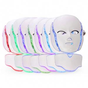 7 Photon Color LED Facial Mask 630nm Red Light Therapy Face Machine
