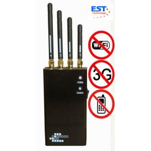 Wifi / Blue Tooth / Wireless Video Cell Phone Signal Jammer Blocker EST-808HF
