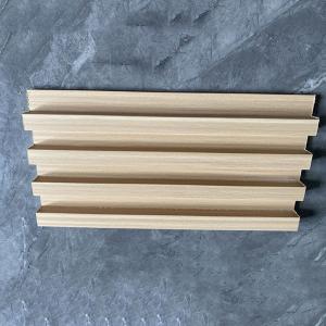 Anti UV WPC Wall Cladding WPC Fluted Panel For Construction Building