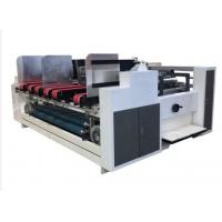 China 1200x2600 Semi Automatic Carton Folder Gluer Machine Double Piece 2000kg on sale
