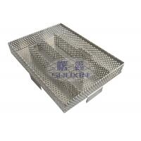 China Stainless Steel BBQ Cold Smoke Generator Strong Square Shape with Perforated Mesh on sale