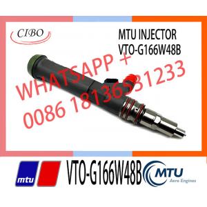 High Quality Common Fuel Injector VTO-G166W48B 001010695 G166W48B Inyectores de combustible MTU refabricados