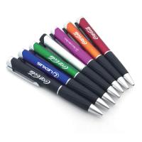 China Personalized Plastic 0.7 Mm Ballpoint Pen Black Ink Advertising Curve on sale