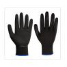 General Maintenance Nylon Liner Black Nitrile Gloves