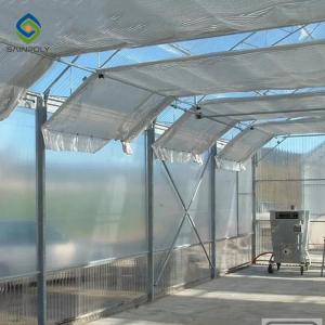 Opaque 9.6m Automated Blackout Greenhouse For Seed Propagation