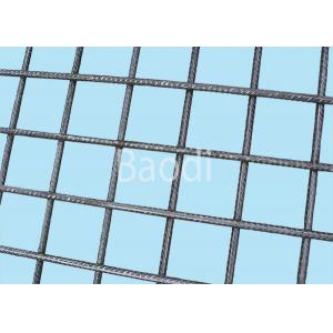China Floor Building Concrete Welded Wire Mesh , Rough Edge Heavy Gauge Wire Mesh Panels wholesale