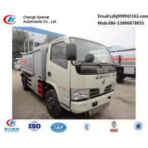 China factory sale best dongfeng 5,000L fuel dispensing truck, hot sale best price dongfeng 5m3 fuel tank truck for sale supplier