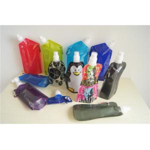 China Reusable Plastic Food Spout Pouch / Drinking Water Plastic Liquid Pouch Packaging supplier