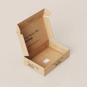 China Hot-Sale Customized Logo Size Colour Recycled Kraft Paper Packaging Mailer Corrugated Board Shipping Box supplier