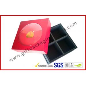 China 贅沢な段ボール紙板箱は、紫外線/熱押すことに食品包装のための堅いギフト用の箱を斑点を付けます supplier