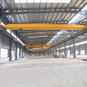 China 25 Ton Electric Single Beam Crane With European Electric Hoist supplier