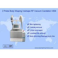 China Portable 2in1 Cavitation 2 Probes Body Slimming Vela Machine on sale