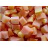 China Delicious Taste Quick Frozen Papaya Cubes Grade A IQF Food Products wholesale