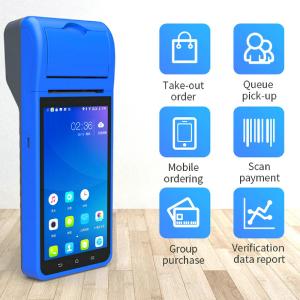 China Android 8.1 PDA POS Terminal móvel portátil mini com impressora de 58 mm supplier