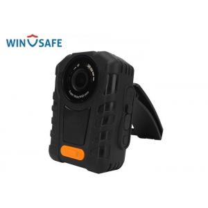 China Video / Audio Body Worn Camera High - Definition 140 Degree Angle For Police supplier