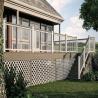 White Security Aluminum Balustrade XY-PF034 for Balcony and Deck