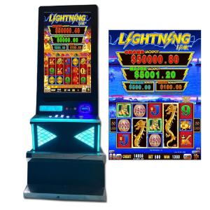 China SGS Dragon Theme Cash Coaster  Casino Slot Game Machine 43 Screen supplier