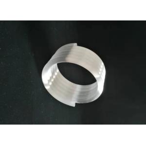 Milky Fused Quartz Glass Heater Tube , OD 8mm Spiral Quartz Tube