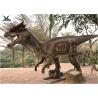 Giant Dilophosaurus Model Outdoor Dinosaur Yard Art Customize Color / Size