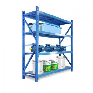 Safest Metal Material Light Duty Racking Warehouse Storage Standard Size