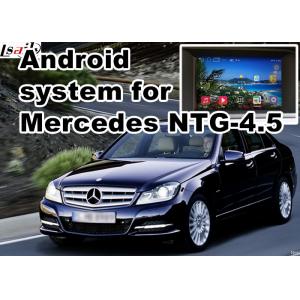 China Mercedes benz C class GPS Auto Navigation Systems mirror link 480*800 Android 6.0 7.1 wholesale
