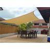 China Anti Aging Plastic HDPE Garden Shade Sail For Entrance / Veranda Knitted Weaving Type wholesale