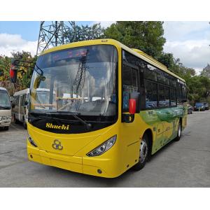 Electric used City Bus new shuchi new energy 62/31seats LHD city bus public transport china bus
