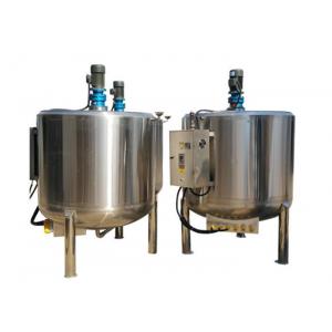 China Double Jacketed Stainless Steel Storage Tank , Stainless Steel Mixing Tank supplier