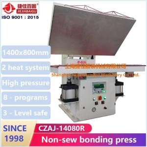 Automatic Bonding Pressing Equipment PLC With Flat Buck Mould industrial commercial garment pressing machine