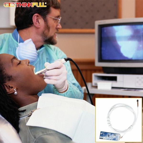 Mini 3,3 mm 1000P Module de caméra d' endoscope oral Grand angle 140 degrés