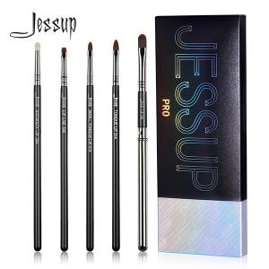 Versatile Vegan Jessup 5pcs Basic Makeup Brushes Set