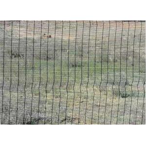 Prison Barbed Wire Fence Galvanized Tube Anti Climb Security Fencing