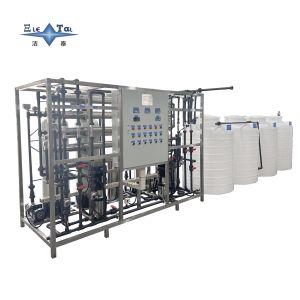China Industry - matching Ultrasonic Cleaning Equipment: 1 - ton Double - stage Reverse Osmosis + EDI Ultrapure Water Machine wholesale