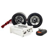 China Manual DC12V 20W Motorcycle MP3 Player With Speakers Morfayer on sale