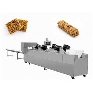 Sesame Nut Crispy Molding Candy Cutting Machine / Puffed Cereal Bar Forming Machine