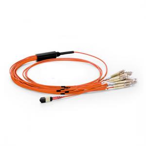 China Durable Fiber Optic Accessories Multimode MTP Fiber Cable 3.0mm UPC Polish Finish supplier