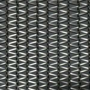 Architectural Decorative Spiral Wires Stainless Steel Chain Link Conveyor Belt Mesh