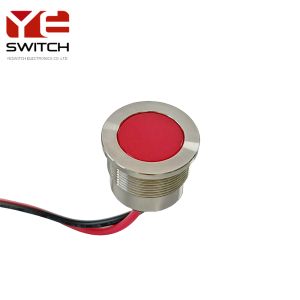 China 0.8cm Spst 瞬間のプッシュボタンのスイッチ 30VDC LEDプッシュボタンのスイッチ wholesale