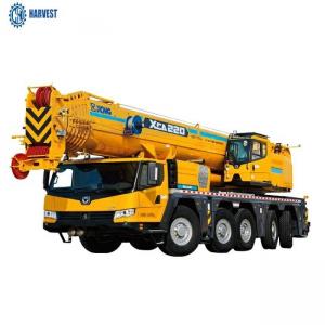 18.5m Turning Diameter 220 Ton 108m Hoist Height 7 Section Boom Truck Crane