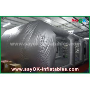Inflatable Car Tent Waterproof Inflatable Air Tent / PVC Inflatable Spray Booth For Car Paint Spraying
