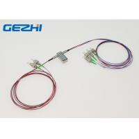 China 1550nm 1 Meter FC/APC Dual 2x4 Fiber Optic Switches on sale