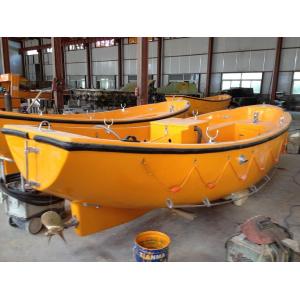China Factory Price 30 persons Open Life Boat with outboard engine Solas approved supplier