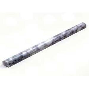China Durable Marble Pencil Rail , Marble Chair Rail Trim 12 High Polish Moulding For Bath supplier