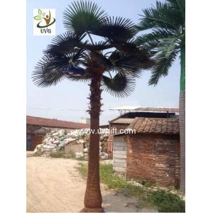 UVG PTR046 artificial palm tree with lights outside road decoration