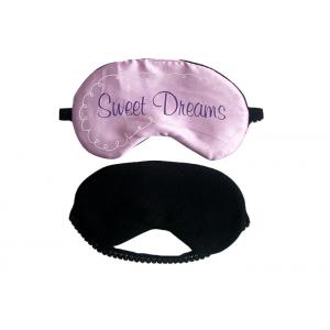 China Material grande do cetim de Eyemasks da venda do sono do rosa do tamanho do projeto doce para meninas supplier