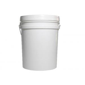China 20L Yellow and White Color Plastic Bucket Tank Without Honey Gate supplier