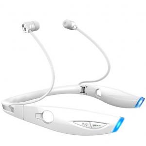 Retractable Sports Neckband Headphones Earbuds