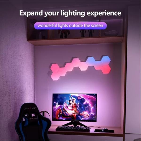 China Barra de luz de juegos RGB LED con control remoto HDMI2.0 Compatibilidad con múltiples modos de iluminación supplier